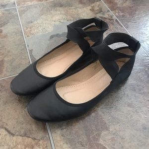 Kimchi Blue Ballet Flat with Ankle Straps